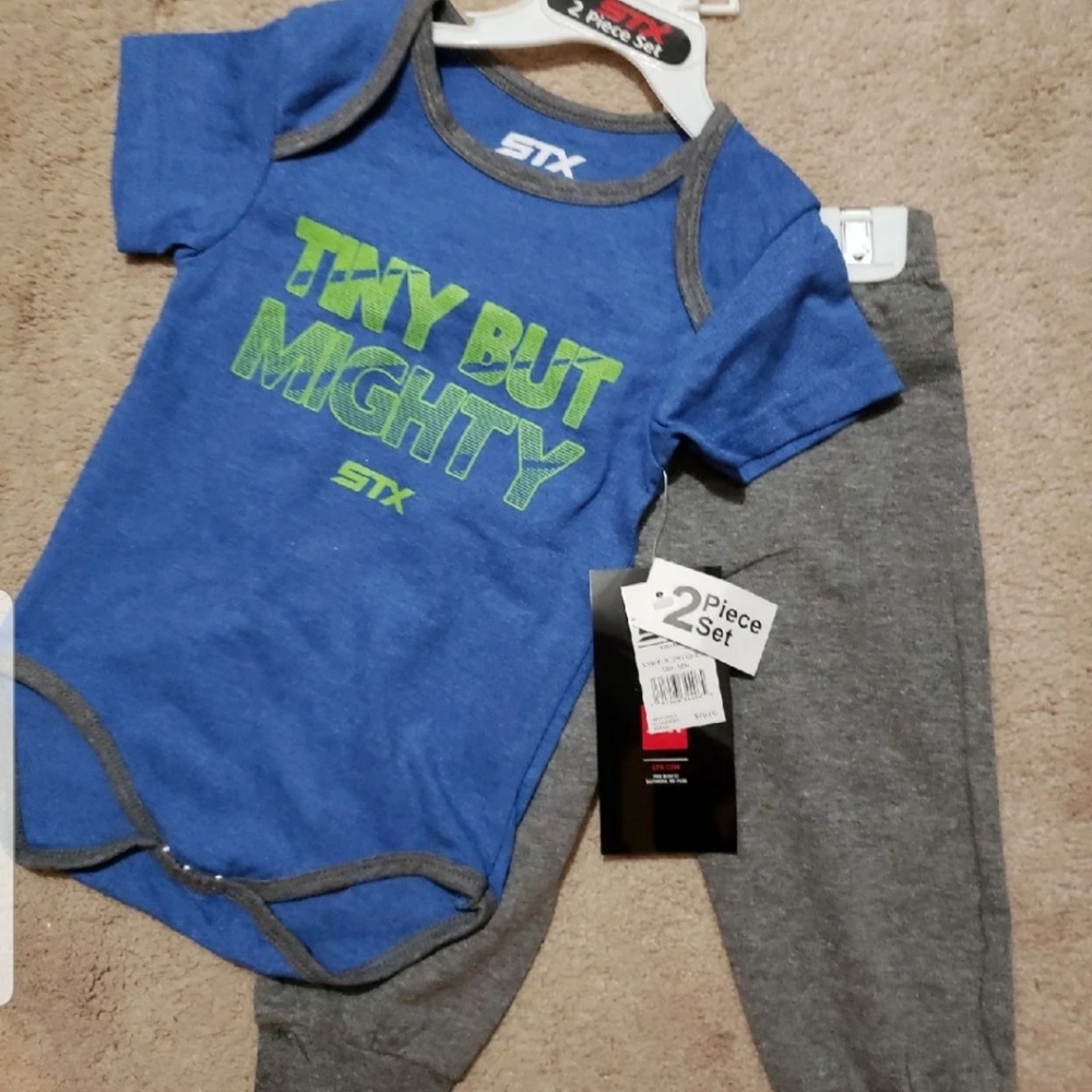Baby STX bodysuit/pant set